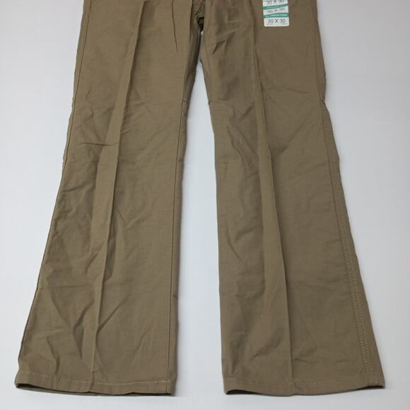 Wrangler All Terrain Chino Pants Men's 30x30 Brindle Stretch - Picture 3 of 8